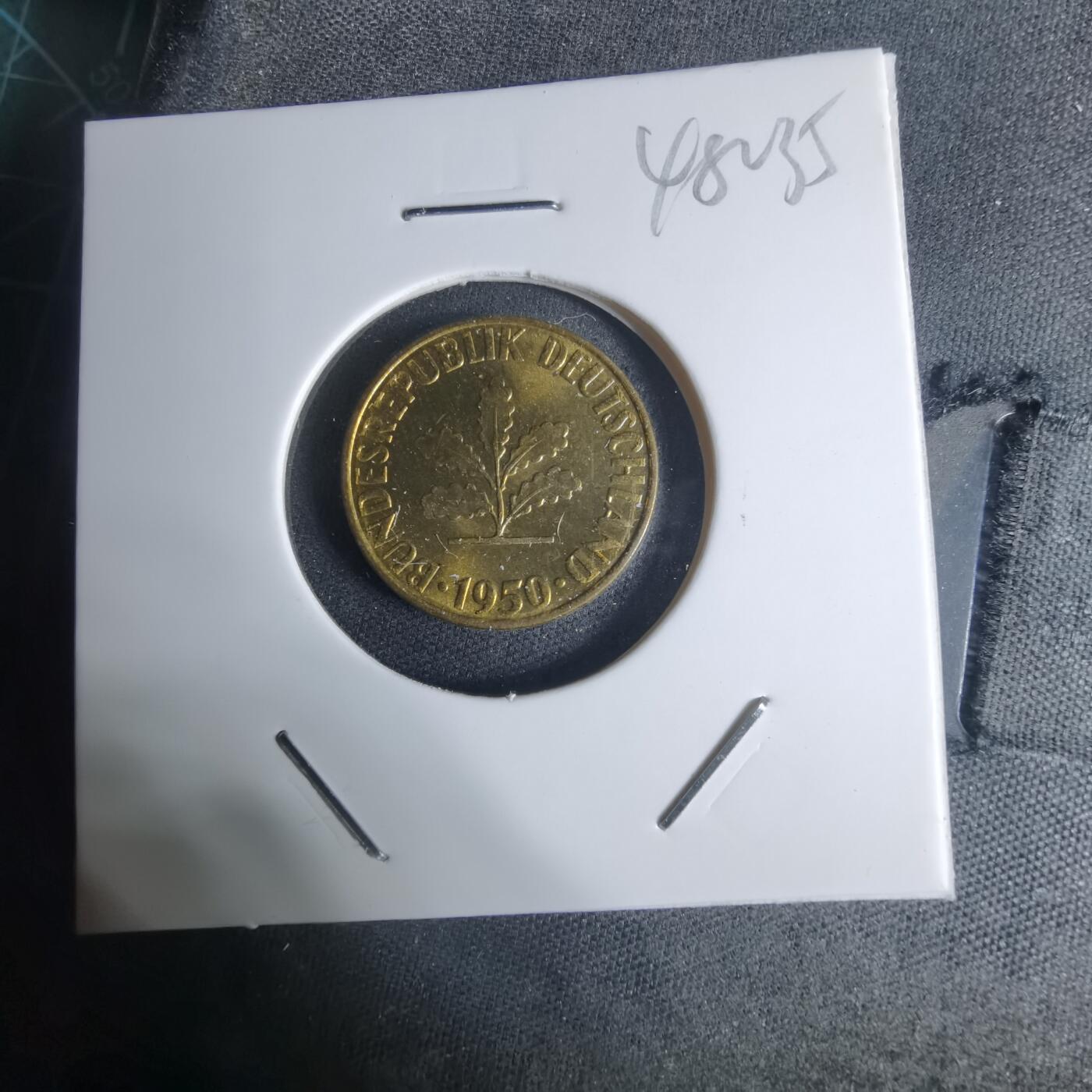 沼泽如烟--第948场 东德1950年5芬尼