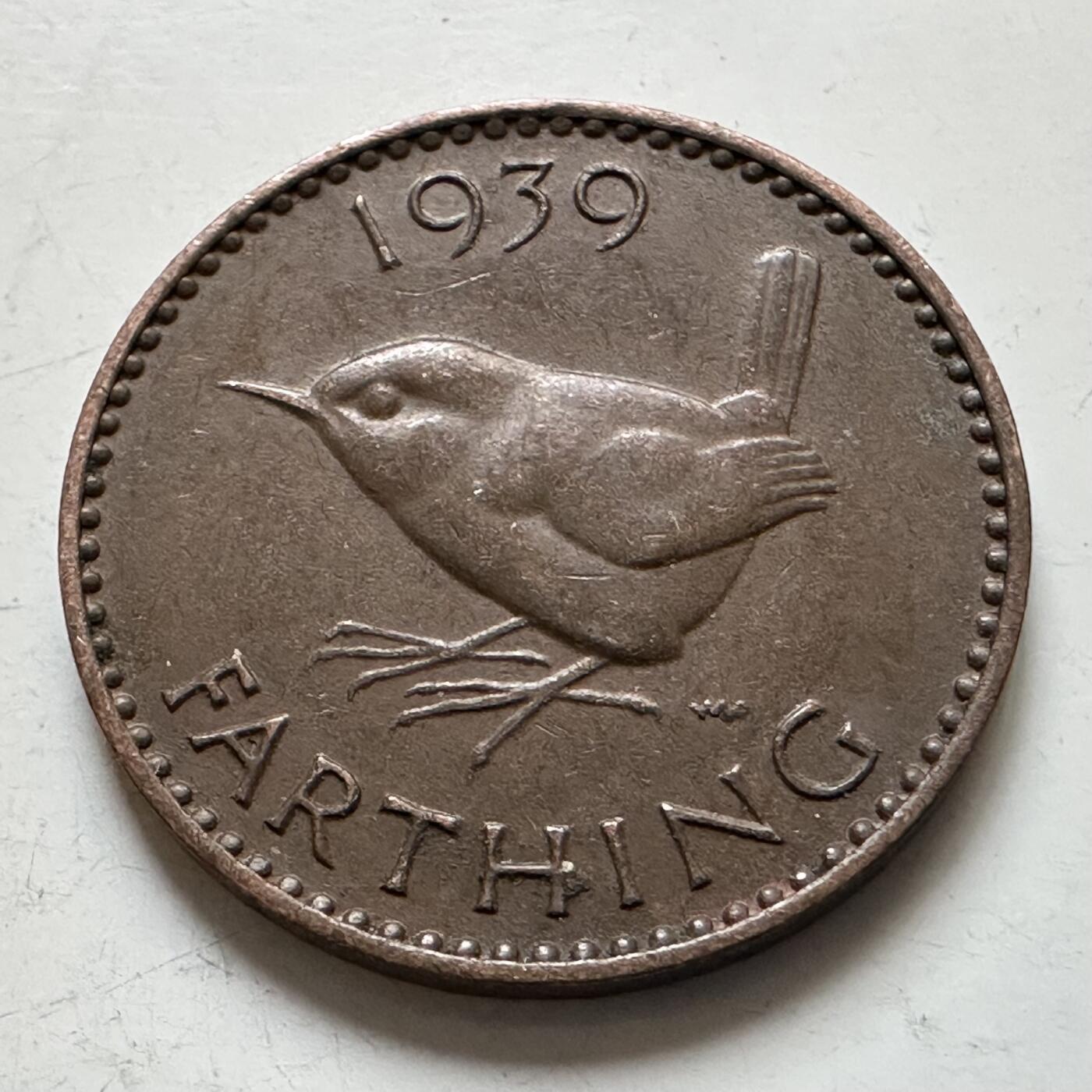 🌹外币初藏🌹🐯2026年第1场  每周二四六晚8️⃣点 接代拍 英国1939年一法新