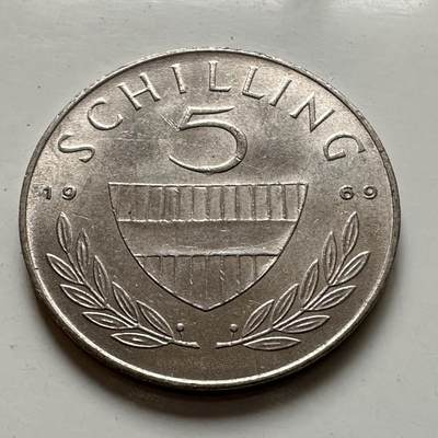 🌹外币初藏🌹🐯2026年第1场  每周二四六晚8️⃣点 接代拍 奥地利1969年五先令