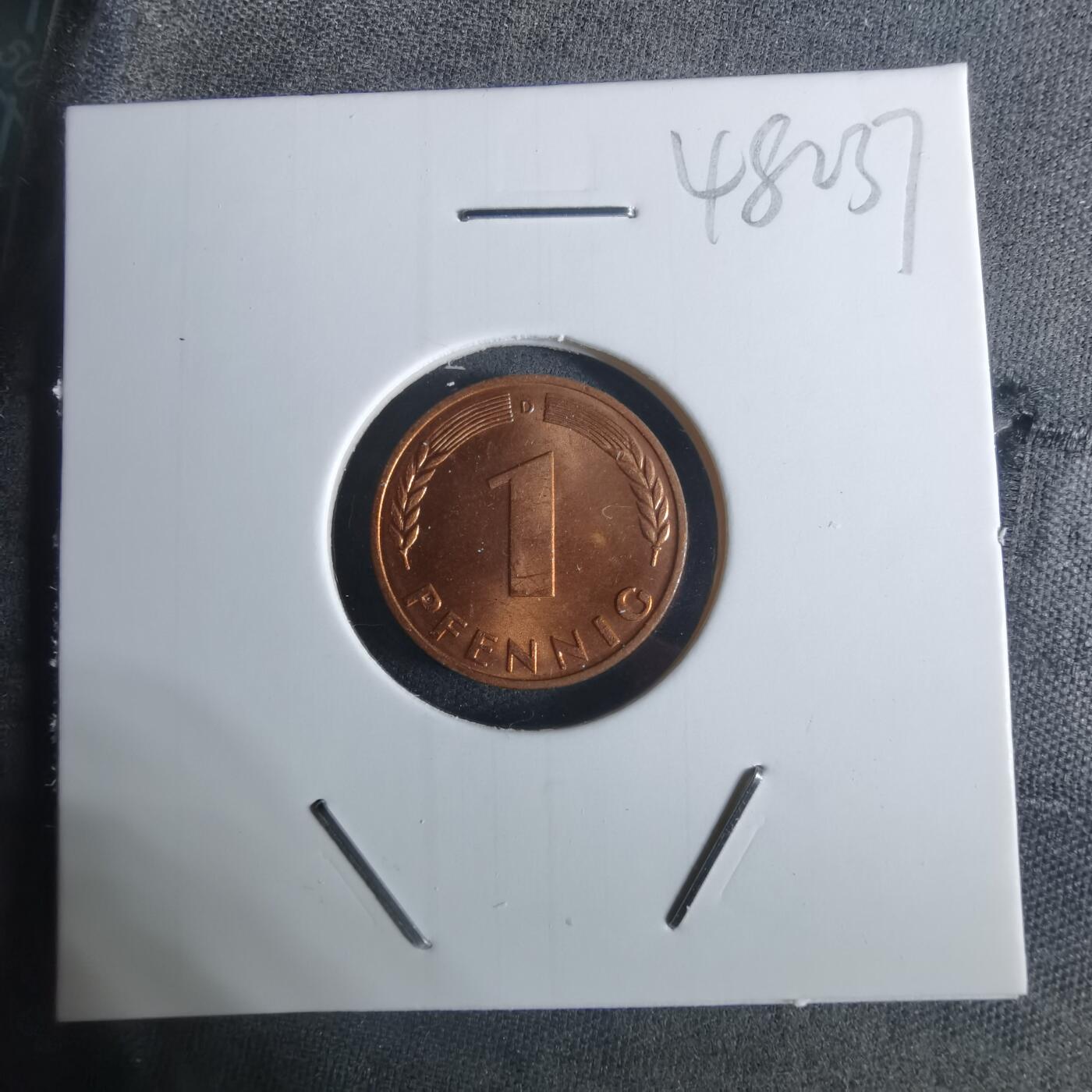 沼泽如烟--第948场 德国1950年1芬尼