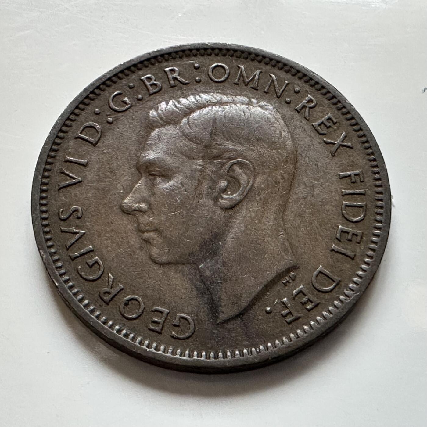 🌹外币初藏🌹🐯2026年第1场  每周二四六晚8️⃣点 接代拍 英国1950年一法新 a