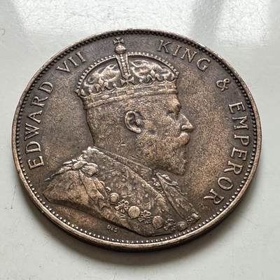 🌹外币初藏🌹🐯2026年第1场  每周二四六晚8️⃣点 接代拍 - 泽西岛1909年1/12先令铜币 少见品种 品相很舒服