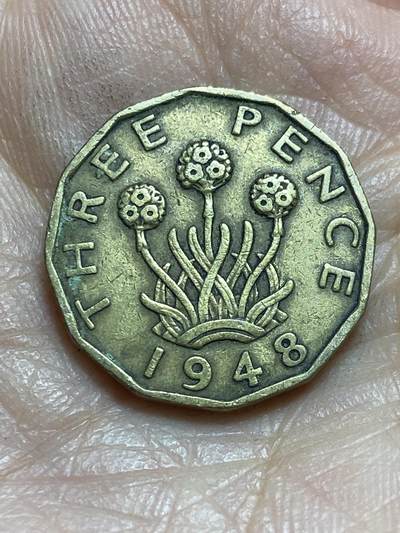 2026年第二场(总第一百七十一场）外国好品散币场(免佣金) - 英国🇬🇧1948年3便士(乔治六世第一版，关门年)