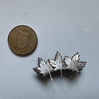 🌹外币初藏🌹🐯2026年第1场  每周二四六晚8️⃣点 接代拍 - 枫叶胸针