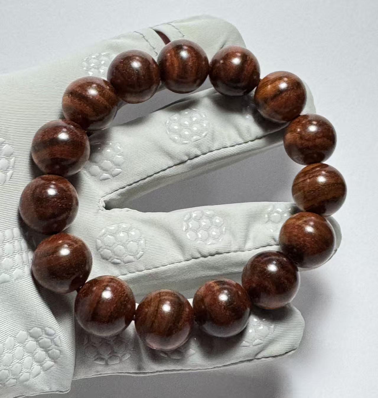 零元拍：海南黄花梨 手串 15MM