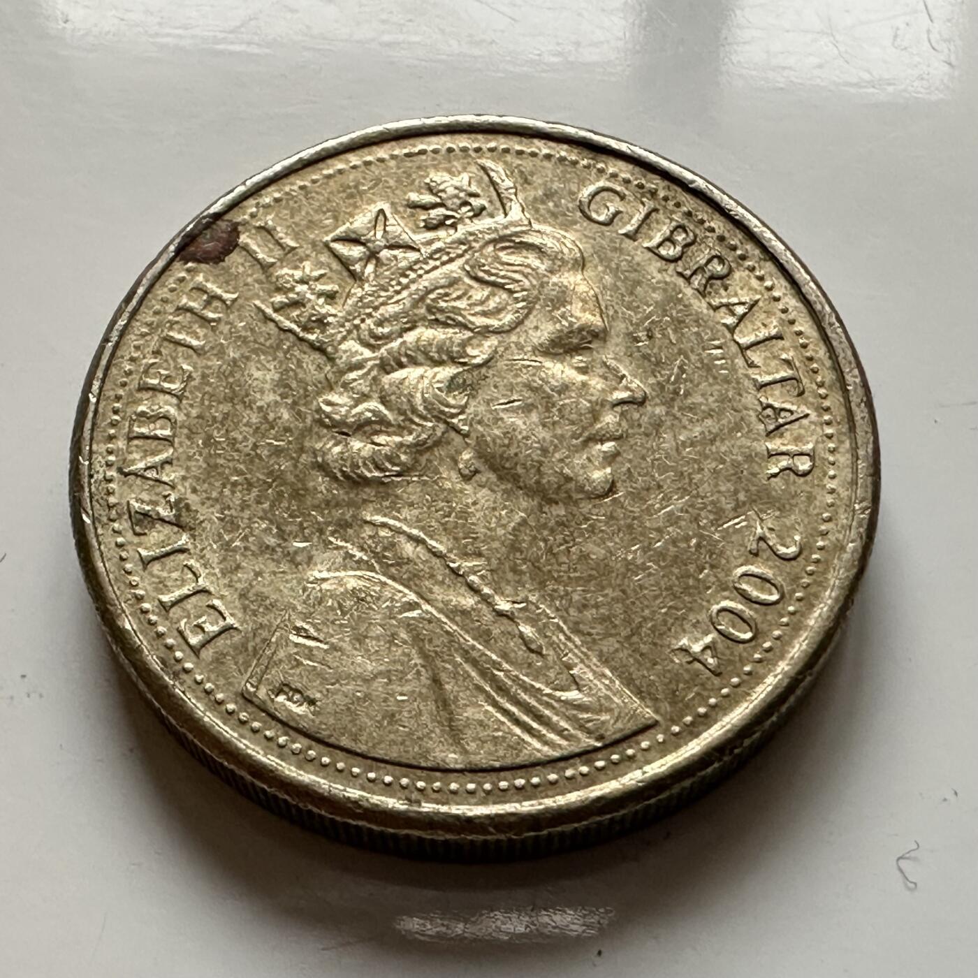 🌹外币初藏🌹🐯2026年第1场  每周二四六晚8️⃣点 接代拍 直布罗陀2004年一镑