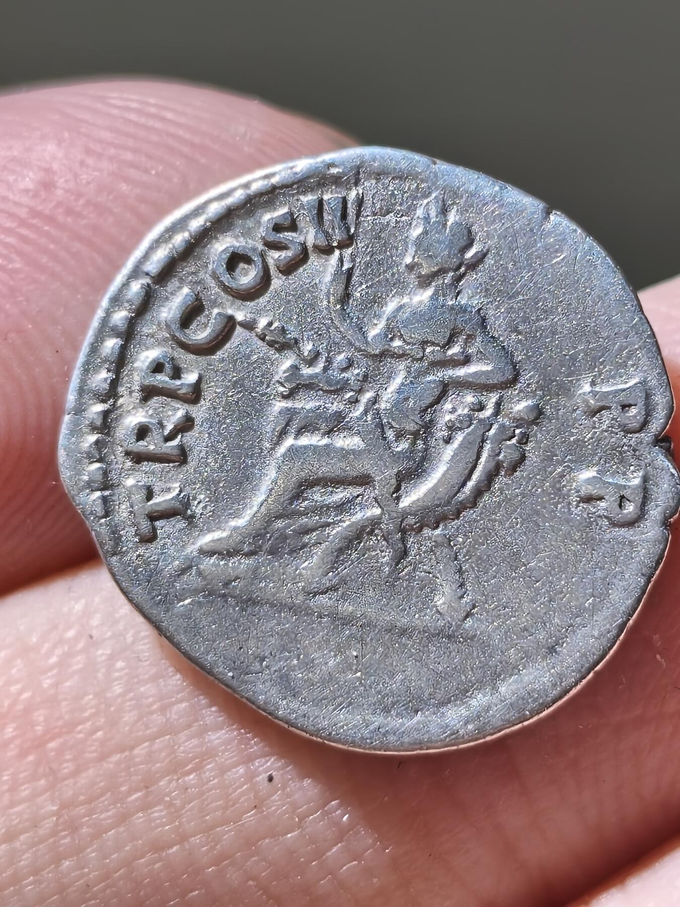 星盘世界钱币2026一月十日新年古典精品大拍 精彩纷呈 早期精品！ 罗马帝国 公元98-99年 图拉真继位时 第纳尔银币，这种银币的类型仅占图拉真发行很小一部分，非常少见这一枚品相很不错，文字齐全，图案居中，不可多得的美品