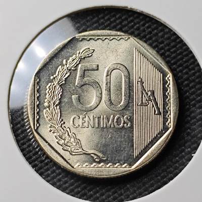 KK钱币收藏小铺 《套币 好品/批量散币专场》  2月预留时间 周末发货 -  2015秘鲁50分 好品