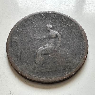 🌹外币初藏🌹🐯2026年第1场  每周二四六晚8️⃣点 接代拍 英国1807年乔治三世半便士 a