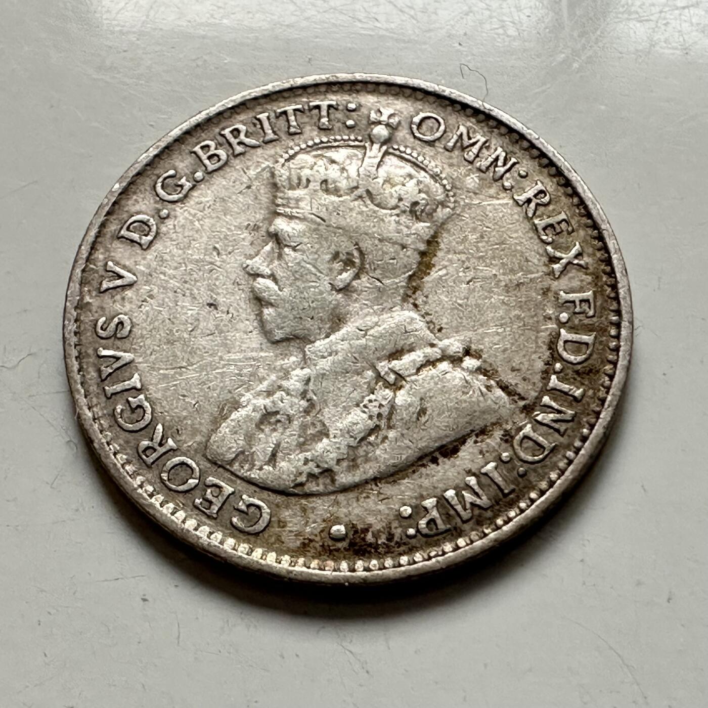 🌹外币初藏🌹🐯2026年第1场  每周二四六晚8️⃣点 接代拍 澳大利亚1927年三便士银币