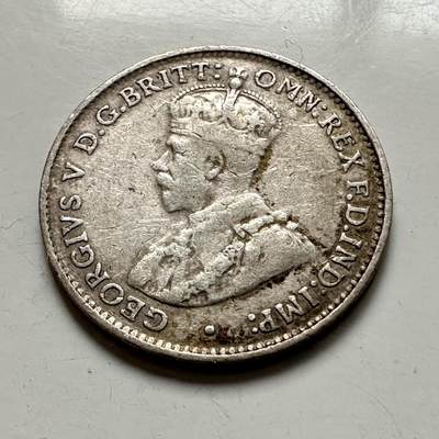 🌹外币初藏🌹🐯2026年第1场  每周二四六晚8️⃣点 接代拍 澳大利亚1927年三便士银币