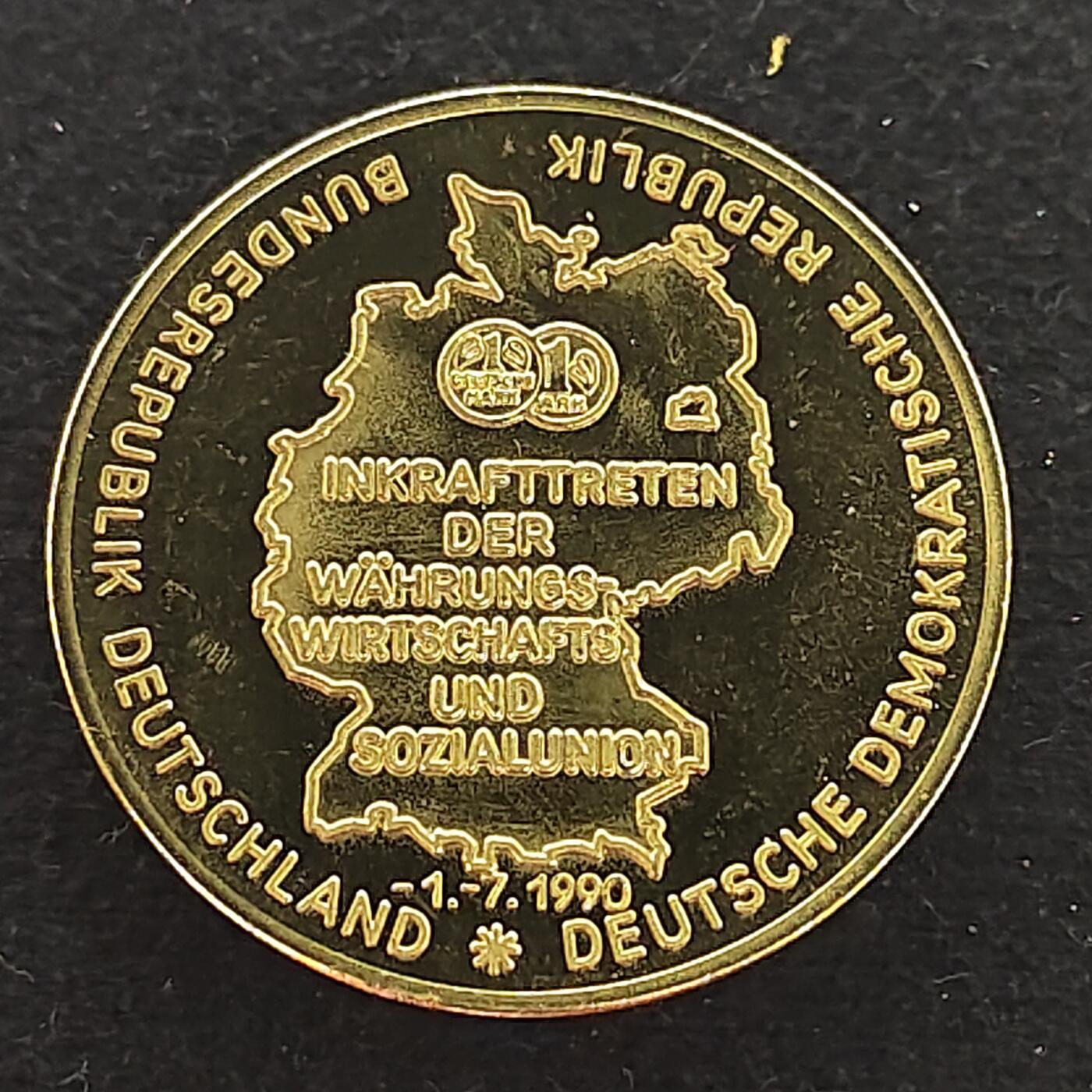 【全场包邮】纯粹捡漏拍490场（免费代拍第27场） 【纪念章】德国统一精制纪念章