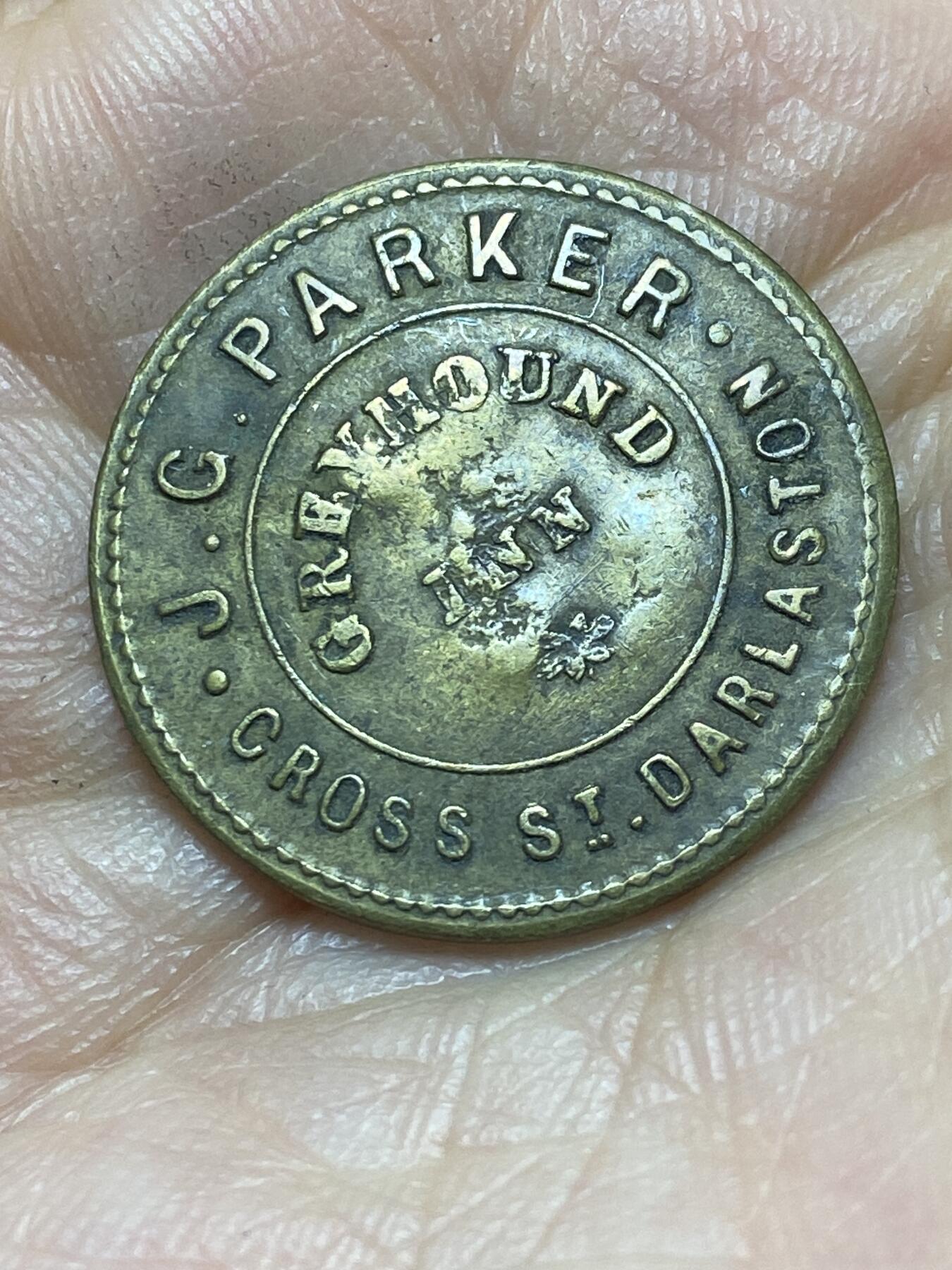 2026年第二场(总第一百七十一场）外国好品散币场(免佣金) 英国🇬🇧1.5便士加盖3便士代币(达拉斯顿酒吧代币)