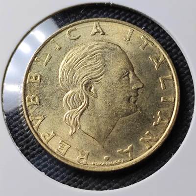 KK钱币收藏小铺 《套币 好品/批量散币专场》  2月预留时间 周末发货 -  意大利200里拉纪念币 好品