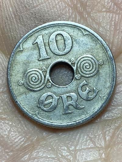 2026年第二场(总第一百七十一场）外国好品散币场(免佣金) - 少见年份–丹麦🇩🇰1941年10欧尔(克里斯蒂安十世第五版，N; GJ版)
