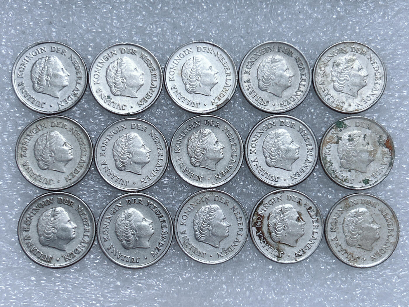 第一海外回流一元起拍收藏 散集专场  第285期 荷兰25分硬币 15枚