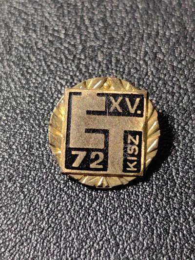 靖甫拍卖新拍第一场 - 匈牙利共青团1972活动证章