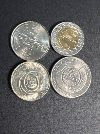 ❤️【币观天下】❤️ 第337期钱币拍卖- 2026.1.2周五晚上6点半场-长期征集拍品 - 各国FAO纪念币4枚一组