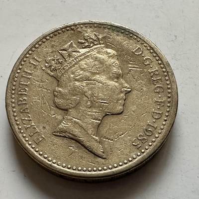 🌹外币初藏🌹🐯2026年第1场  每周二四六晚8️⃣点 接代拍 英国1985年一英镑