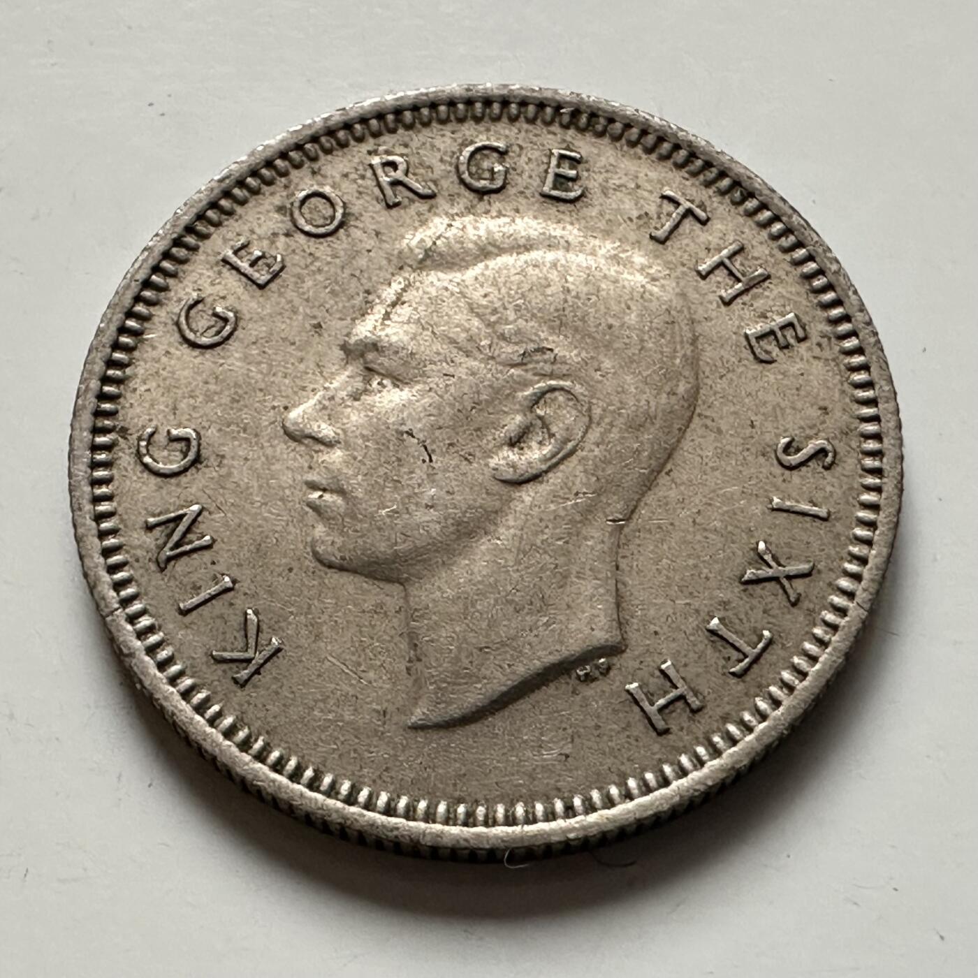 🌹外币初藏🌹🐯2026年第1场  每周二四六晚8️⃣点 接代拍 新西兰1952年六便士