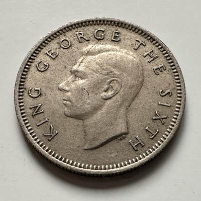 🌹外币初藏🌹🐯2026年第1场  每周二四六晚8️⃣点 接代拍 新西兰1952年六便士