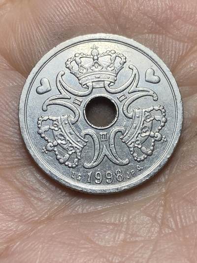 2026年第二场(总第一百七十一场）外国好品散币场(免佣金) - 丹麦🇩🇰1998年2克朗(玛格丽特二世，LG; JP; A版)