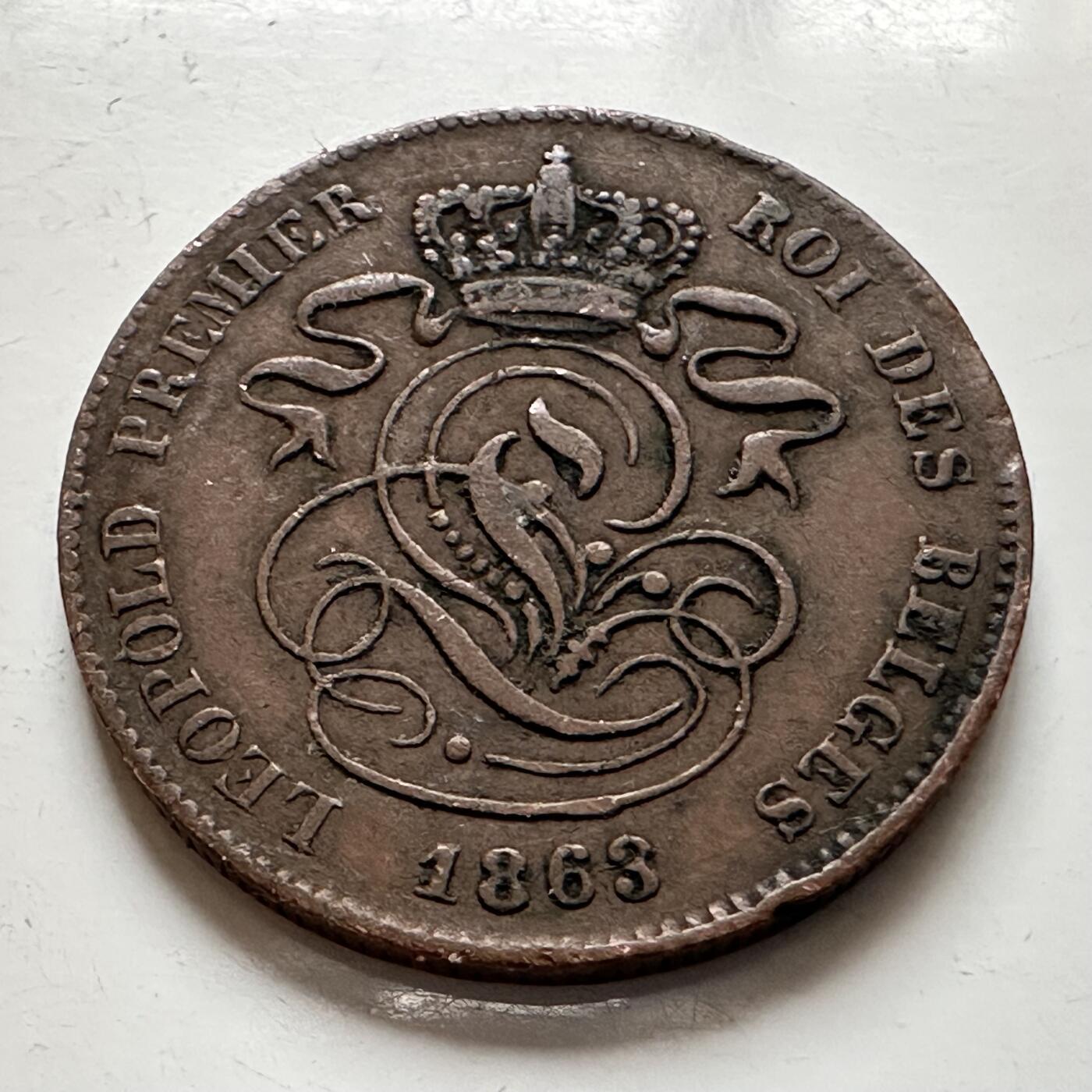 🌹外币初藏🌹🐯2026年第1场  每周二四六晚8️⃣点 接代拍 比利时1863年2分