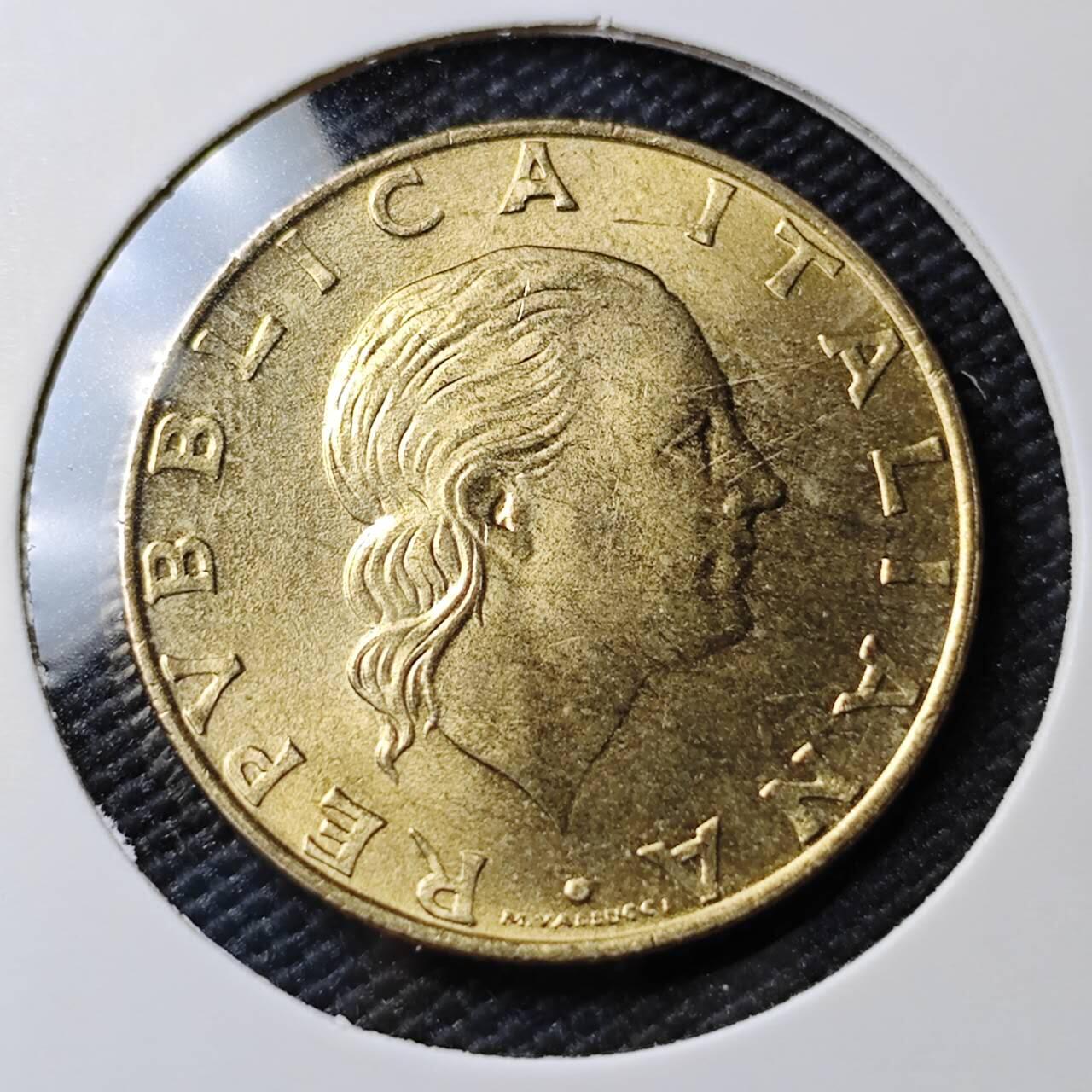 KK钱币收藏小铺 《套币 好品/批量散币专场》  2月预留时间 周末发货  意大利200里拉 好品