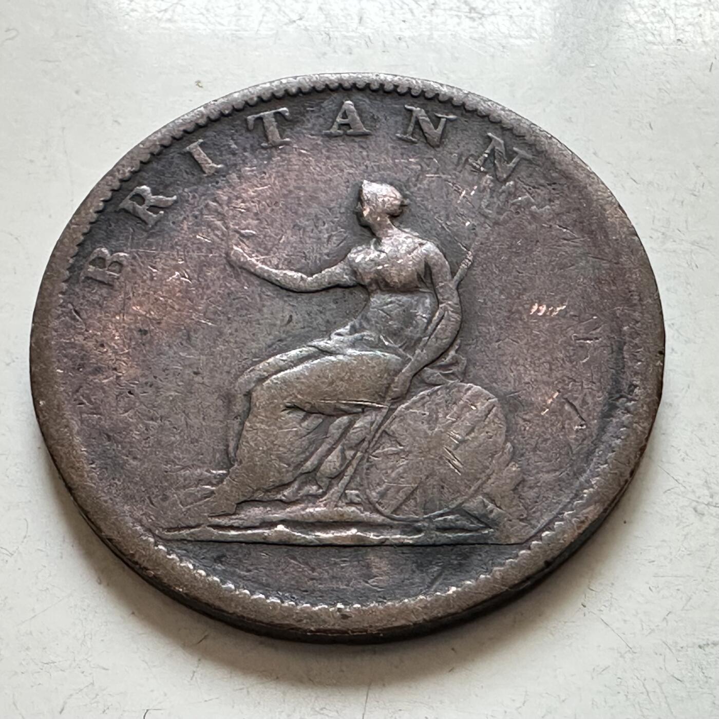 🌹外币初藏🌹🐯2026年第1场  每周二四六晚8️⃣点 接代拍 英国1806年乔治三世半便士