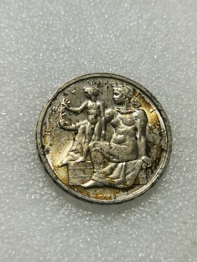 天下钱庄专场欢迎参拍 - 1948瑞士宪法百年5法郎银币