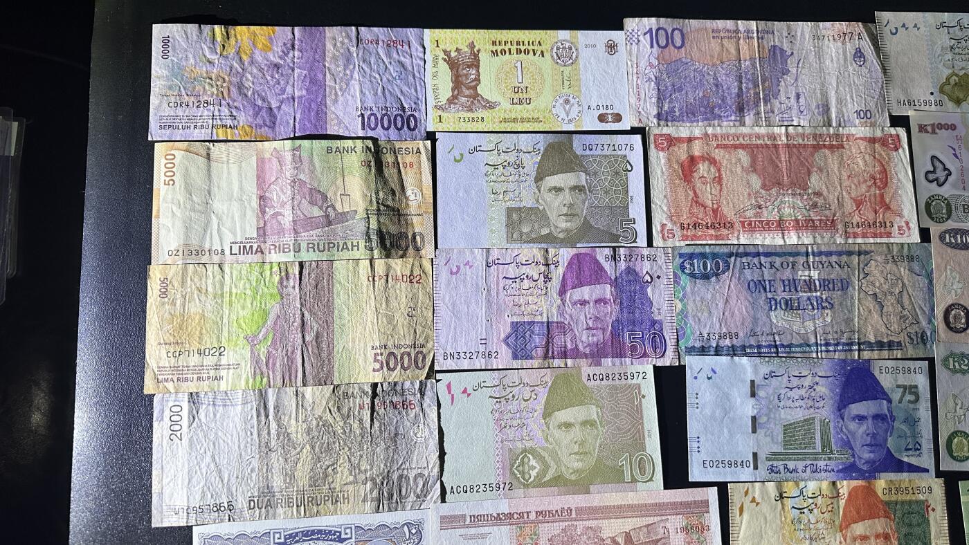 《外钞收藏家》第五百九十八期（2026年新年第一场）（本平台长期征集拍品、欢迎藏友们联系合作） 印尼、巴基斯坦、坦桑尼亚等几十张一起 有新有旧 品相如图