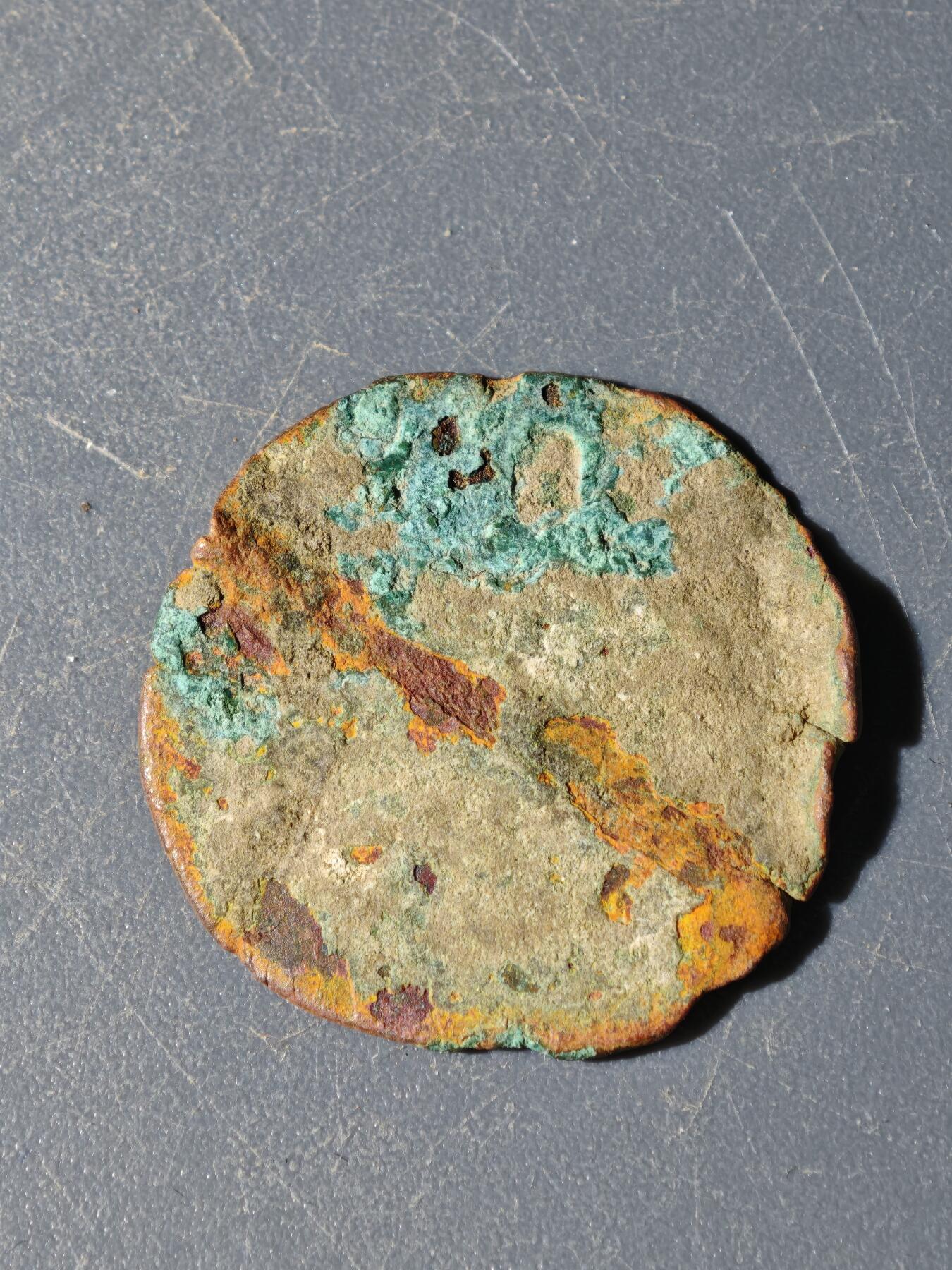 102期回流戒指饰品杂件纪念章丝路钱币专场 B察合台汗国铜币