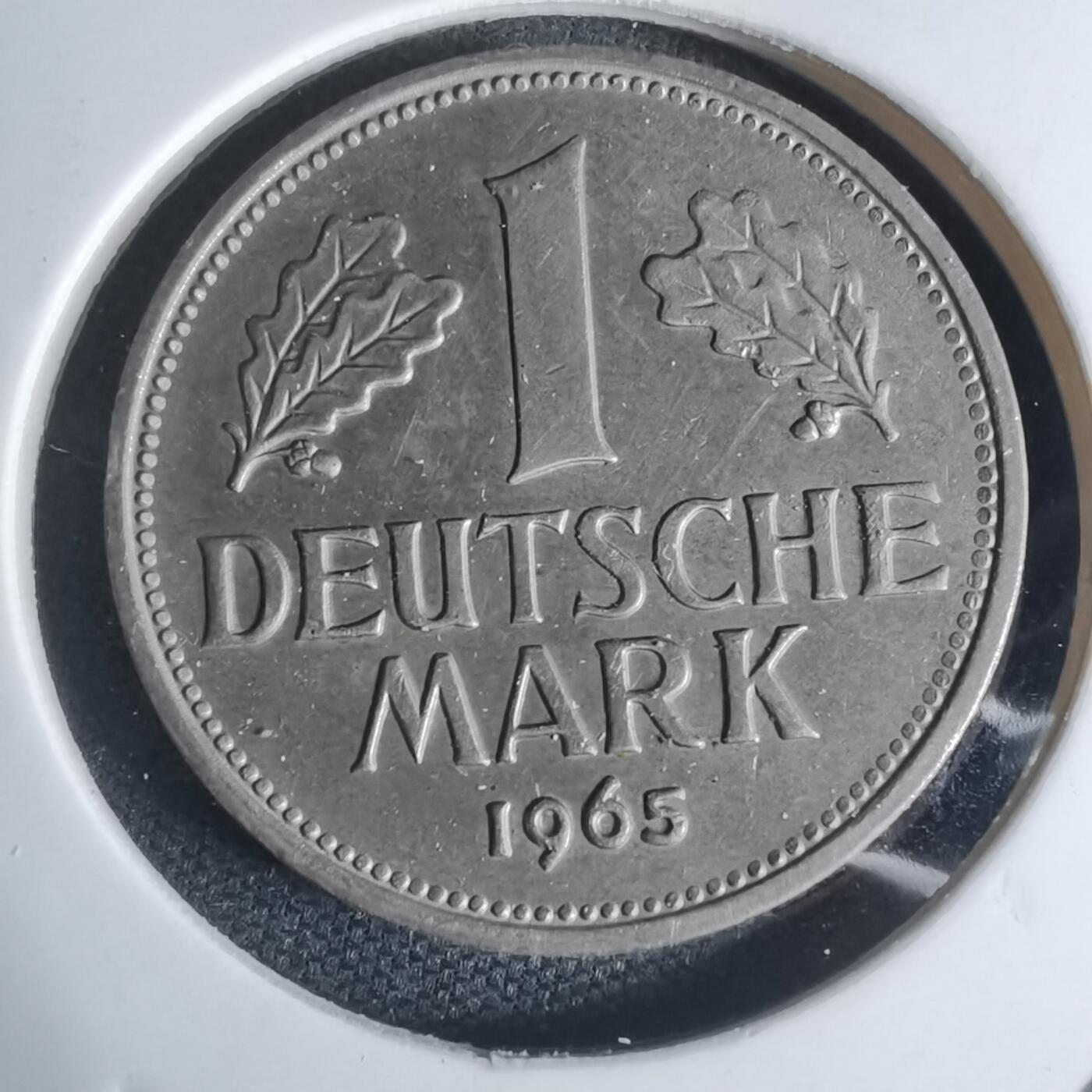 沼泽如烟--第948场 德国1965年1马克