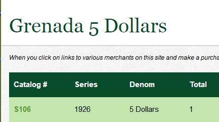 【Blue Auction】世界纸币精拍第770期——18级TOP拍卖/信誉/品质/专业/高效💫 【唯一记录&唯一冠军分 克劳斯无定价 标了Rare 无47兑付后打孔实钞】英属格林纳达 1926年5元 BWC出品 巴克莱银行(BarclaysBank) 发行 存世量非常少 PMG55EPQ 原票 值得收藏 （注：巴克莱银行是位于汇丰银行和苏格兰皇家银行之后的英国第三大银行，历史可追溯到1690年，1926年发行该纸币流通于英属东加勒比地区，正面右上角加盖不同字母代表不同国家）