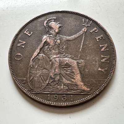 🌹外币初藏🌹🐯2026年第1场  每周二四六晚8️⃣点 接代拍 - 英国1931年一便士 