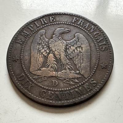 🌹外币初藏🌹🐯2026年第1场  每周二四六晚8️⃣点 接代拍 法国1855年10分