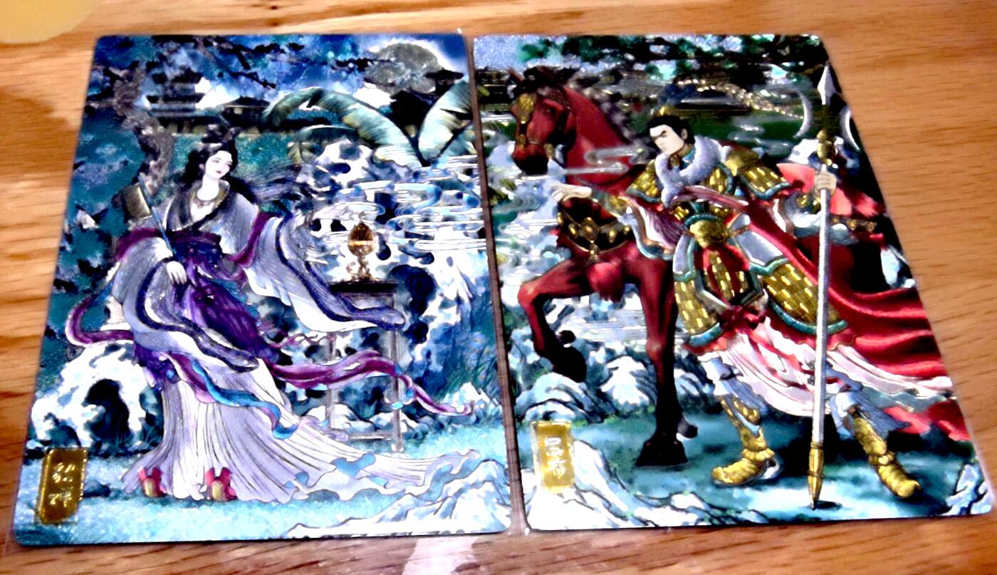 卡有江湖粉丝专场第六期（持续收拍，送拍联系我哦） 【原画拼图】奇点最新两弹合体卡多吉老师绘吕布貂蝉