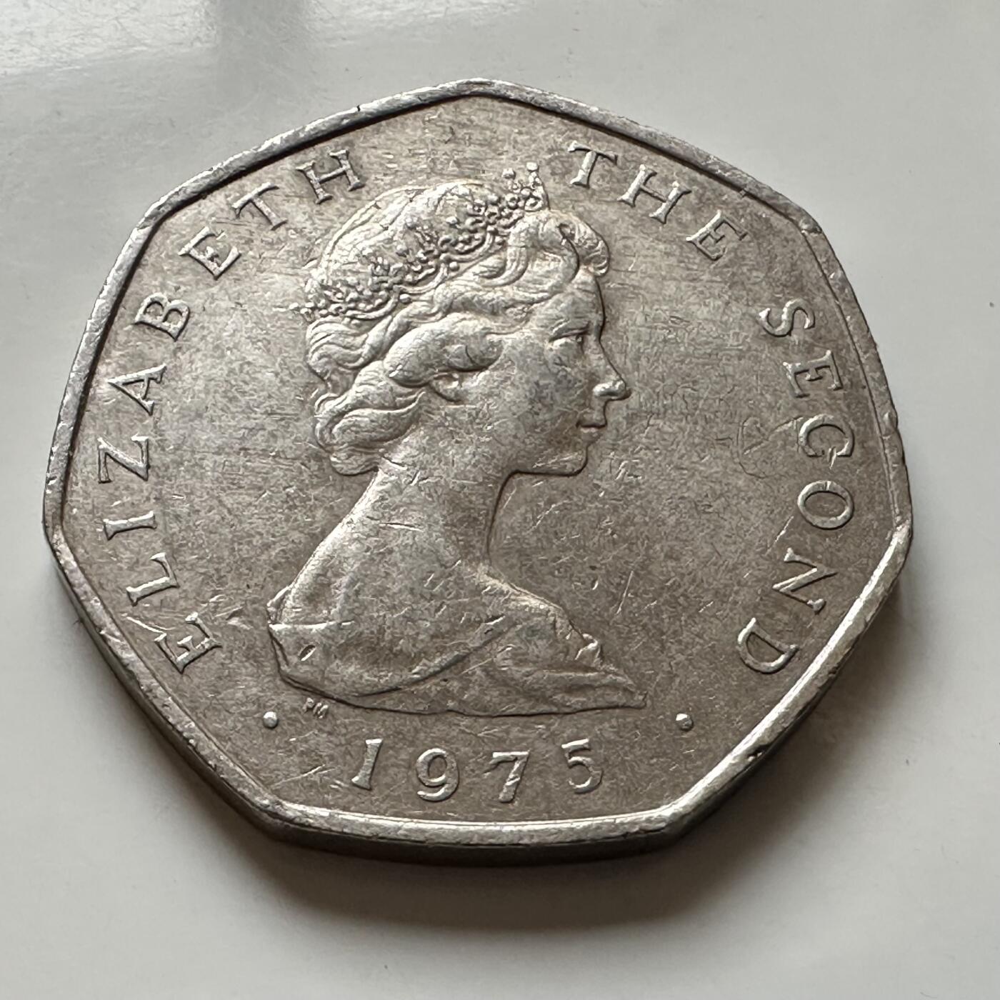 🌹外币初藏🌹🐯2026年第1场  每周二四六晚8️⃣点 接代拍 马恩岛1975年50便士