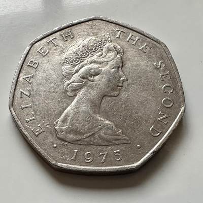 🌹外币初藏🌹🐯2026年第1场  每周二四六晚8️⃣点 接代拍 马恩岛1975年50便士