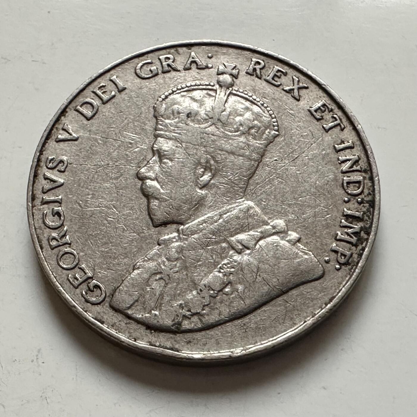 🌹外币初藏🌹🐯2026年第1场  每周二四六晚8️⃣点 接代拍 加拿大1931年五分