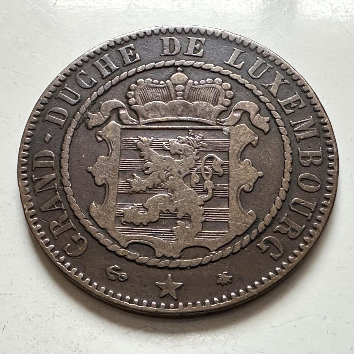 🌹外币初藏🌹🐯2026年第1场  每周二四六晚8️⃣点 接代拍 卢森堡1865年10分