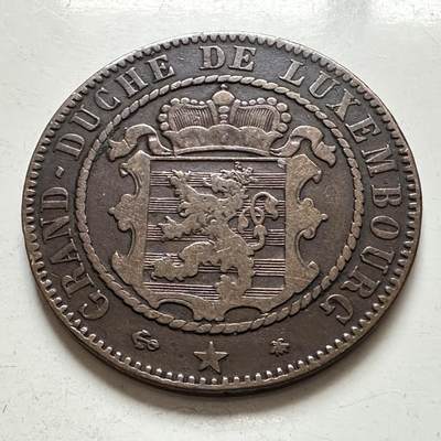 🌹外币初藏🌹🐯2026年第1场  每周二四六晚8️⃣点 接代拍 - 卢森堡1865年10分