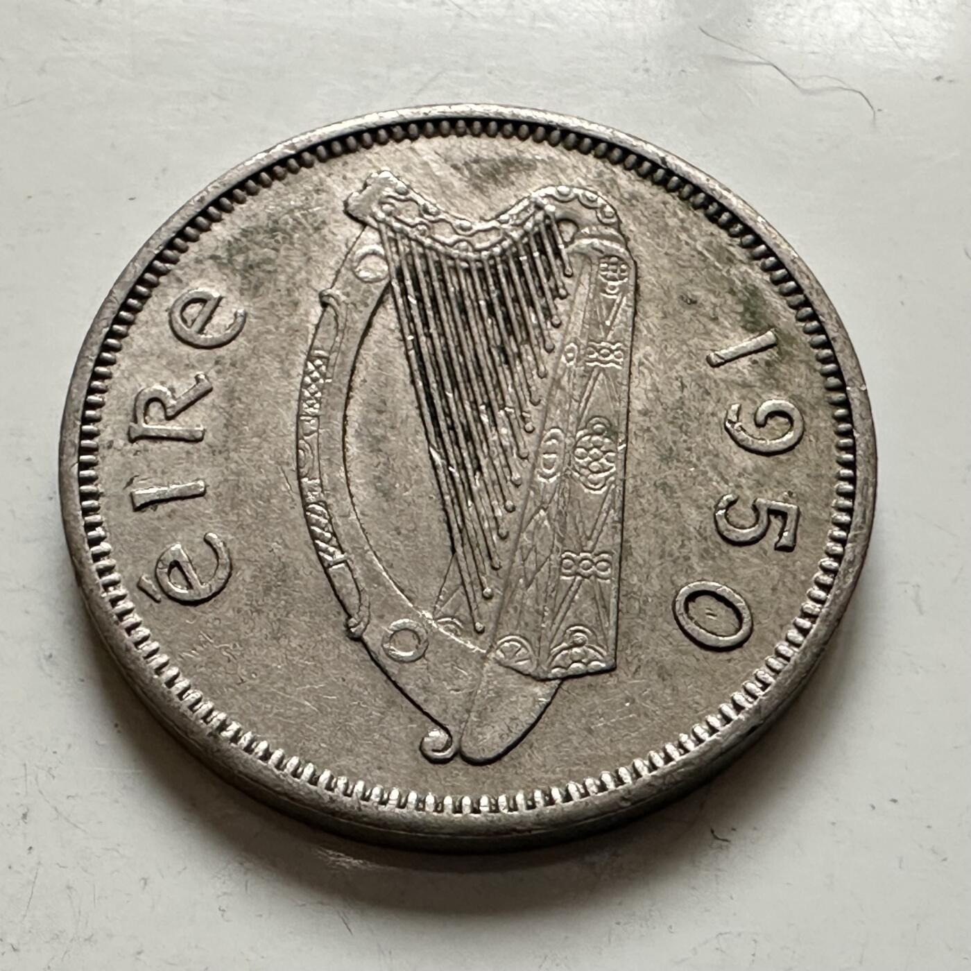 🌹外币初藏🌹🐯2026年第1场  每周二四六晚8️⃣点 接代拍 爱尔兰1950年6便士