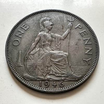 🌹外币初藏🌹🐯2026年第1场  每周二四六晚8️⃣点 接代拍 - 英国1946年一便士 