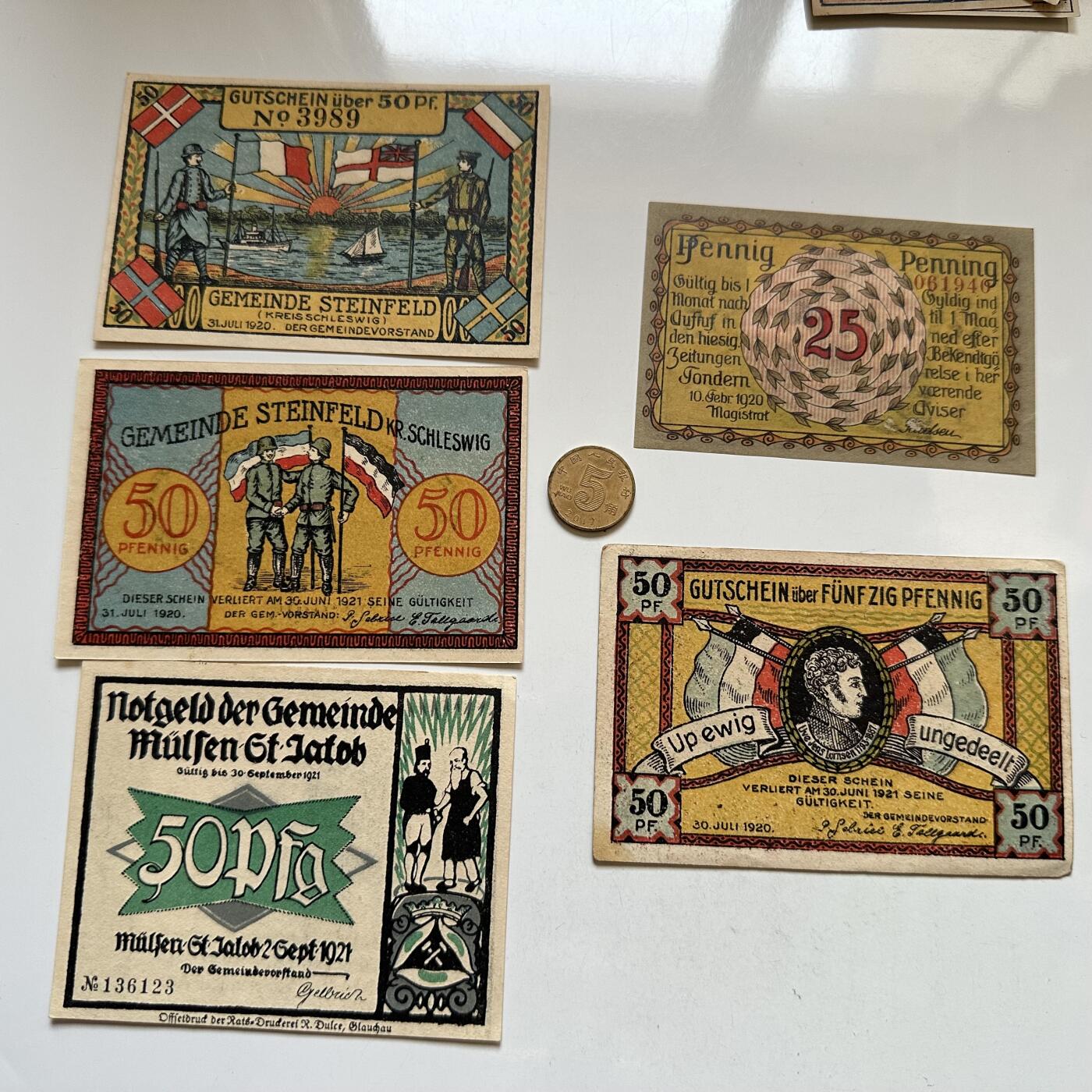 🌹外币初藏🌹🐯2026年第1场  每周二四六晚8️⃣点 接代拍 德国一战时期紧急币—14