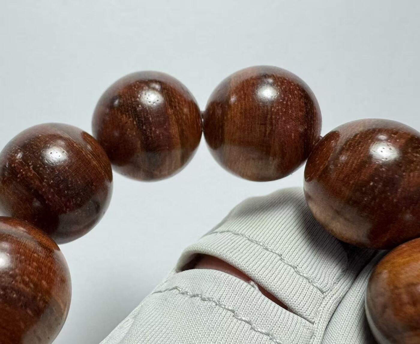 零元拍：海南黄花梨 手串 15MM