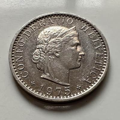 🌹外币初藏🌹🐯2026年第1场  每周二四六晚8️⃣点 接代拍 - 瑞士1975年20分