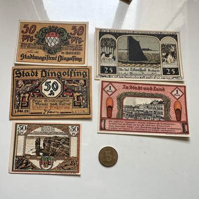 🌹外币初藏🌹🐯2026年第1场  每周二四六晚8️⃣点 接代拍 - 德国一战时期紧急币—16