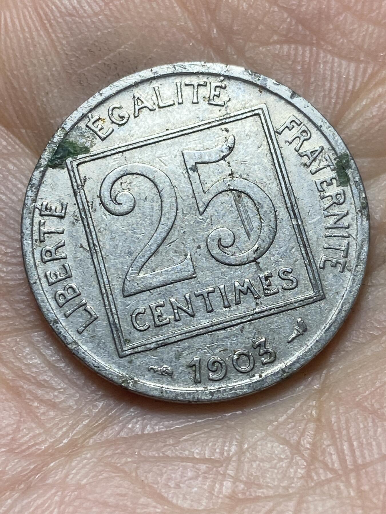 2026年第二场(总第一百七十一场）外国好品散币场(免佣金) 法兰西第三共和国1903单年份25生丁