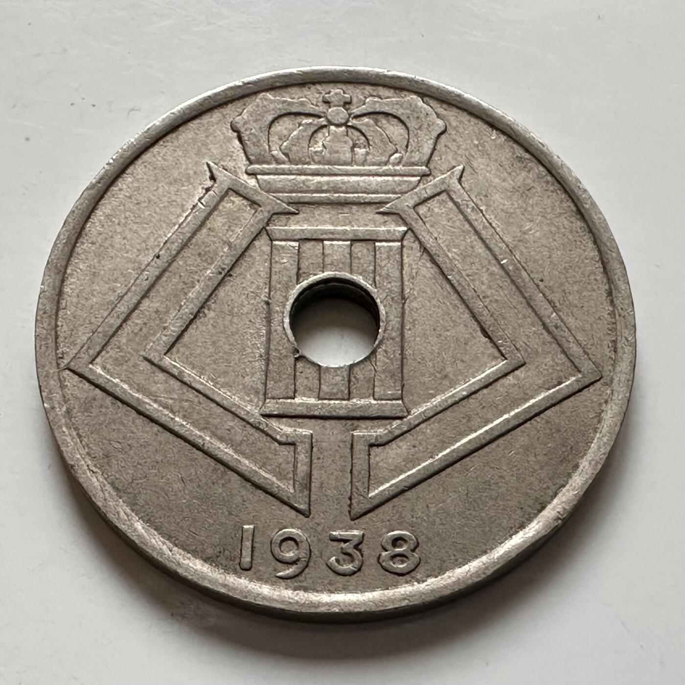 🌹外币初藏🌹🐯2026年第1场  每周二四六晚8️⃣点 接代拍 比利时1938年25分